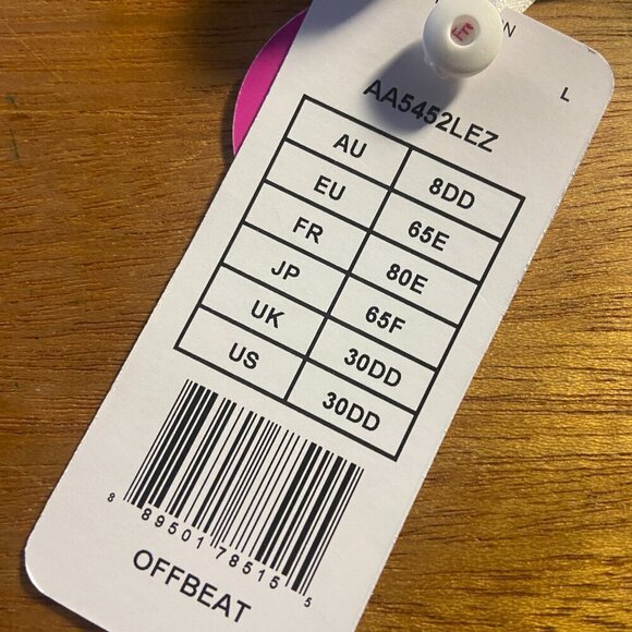 **Freya** Women's Offbeat Underwire Plunge Bra - Picture 4 of 5